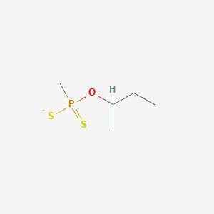 O-Butan-2-yl methylphosphonodithioate