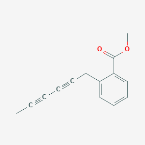 Methyl 2-(hexa-2,4-diyn-1-yl)benzoate