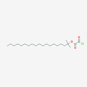 molecular formula C22H41ClO3 B14348845 2-Methylnonadecan-2-yl chloro(oxo)acetate CAS No. 93831-95-9