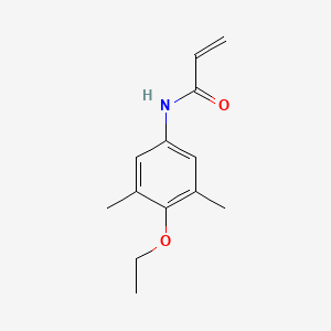 molecular formula C13H17NO2 B14348865 N-(4-Ethoxy-3,5-dimethylphenyl)prop-2-enamide CAS No. 90256-89-6