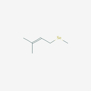 3-Methyl-1-(methylselanyl)but-2-ene