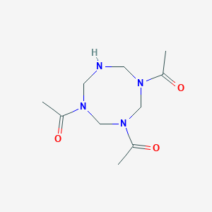 1,1',1''-(1,3,5,7-Tetrazocane-1,3,5-triyl)tri(ethan-1-one)