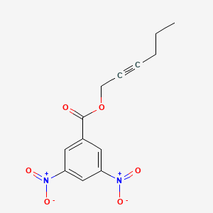 Hex-2-ynyl 3,5-dinitrobenzoate