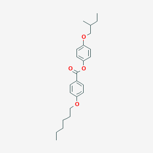 4-(2-Methylbutoxy)phenyl 4-(hexyloxy)benzoate