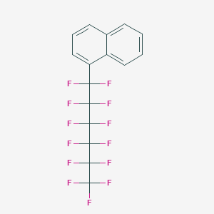 1-(Tridecafluorohexyl)naphthalene