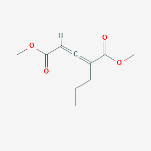 Dimethyl 2-propylpenta-2,3-dienedioate