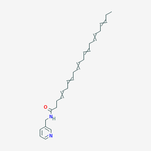 N-[(Pyridin-3-yl)methyl]docosa-4,7,10,13,16,19-hexaenamide