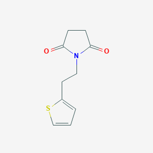 2,5-Pyrrolidinedione, 1-[2-(2-thienyl)ethyl]-