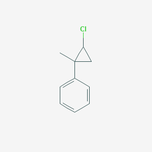 (2-Chloro-1-methylcyclopropyl)benzene