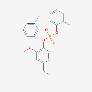 2-Methoxy-4-propylphenyl bis(2-methylphenyl) phosphate