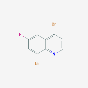 4,8-Dibromo-6-fluoroquinoline