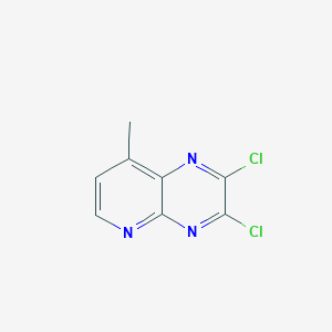 molecular formula C8H5Cl2N3 B1434903 2,3-Dichloro-8-methylpyrido[2,3-b]pyrazine CAS No. 1600923-44-1