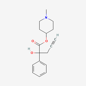 1-Methyl-4-piperidyl phenyl(propargyl)glycolate