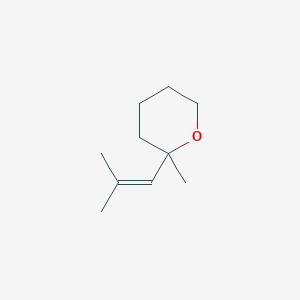 2-Methyl-2-(2-methylprop-1-en-1-yl)oxane