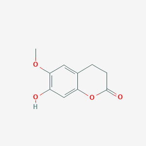 7-Hydroxy-6-methoxy-3,4-dihydro-2H-1-benzopyran-2-one