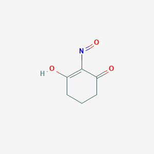 molecular formula C6H7NO3 B14349108 1,2,3-Cyclohexanetrione, 2-oxime CAS No. 98140-71-7