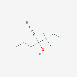 4-Ethynyl-2,3,3-trimethylhept-1-en-4-ol