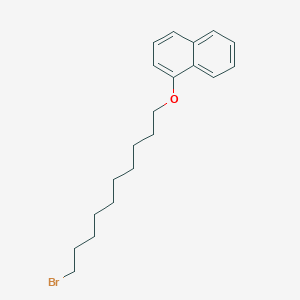 1-[(10-Bromodecyl)oxy]naphthalene