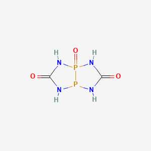 1H-4lambda~5~-[1,4,2,3]Diazadiphospholo[2,3-b][1,4,2,3]diazadiphosphole-2,4,6(3H,5H,7H)-trione