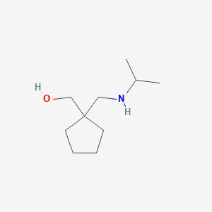 Cyclopentanemethanol, 1-[[(1-methylethyl)amino]methyl]-