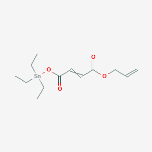 Prop-2-en-1-yl 4-oxo-4-[(triethylstannyl)oxy]but-2-enoate