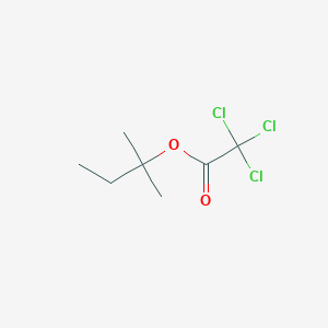 Acetic acid, trichloro, 1,1-dimethylpropyl ester