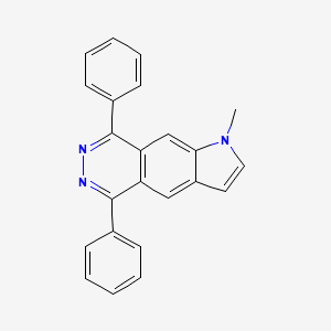 1-Methyl-5,8-diphenyl-1H-pyrrolo[2,3-G]phthalazine