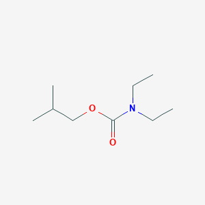 molecular formula C9H19NO2 B14349330 2-Methylpropyl diethylcarbamate CAS No. 93677-64-6