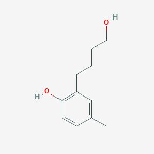 2-(4-Hydroxybutyl)-4-methylphenol