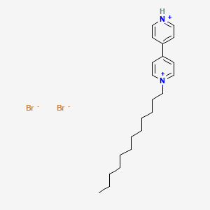 1-Dodecyl-4,4'-bipyridin-1-ium dibromide