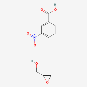 3-Nitrobenzoic acid;oxiran-2-ylmethanol