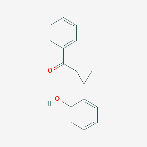 Methanone, [2-(2-hydroxyphenyl)cyclopropyl]phenyl-