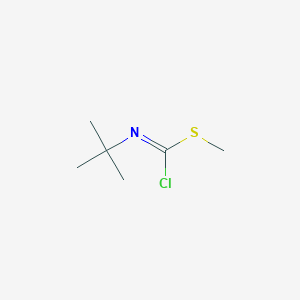 Methyl tert-butylcarbonochloridimidothioate