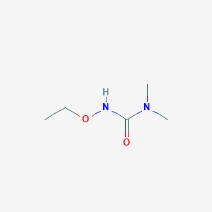 molecular formula C5H12N2O2 B14349433 N'-Ethoxy-N,N-dimethylurea CAS No. 90324-77-9