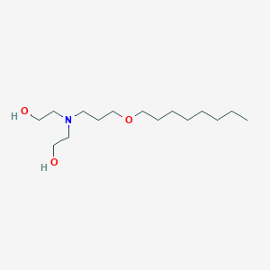 2,2'-{[3-(Octyloxy)propyl]azanediyl}di(ethan-1-ol)