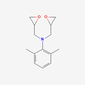 2,6-Dimethyl-N,N-bis[(oxiran-2-yl)methyl]aniline