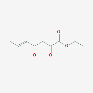 5-Heptenoic acid, 6-methyl-2,4-dioxo-, ethyl ester