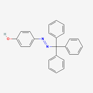 4-[2-(Triphenylmethyl)hydrazinylidene]cyclohexa-2,5-dien-1-one