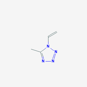 molecular formula C4H6N4 B14349508 1-Ethenyl-5-methyl-1H-tetrazole CAS No. 97915-55-4