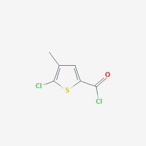 5-Chloro-4-methylthiophene-2-carbonyl chloride