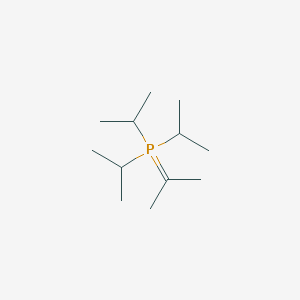 molecular formula C12H27P B14349609 Tri(propan-2-yl)(propan-2-ylidene)-lambda~5~-phosphane CAS No. 92209-04-6