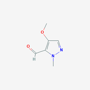 4-methoxy-1-methyl-1H-pyrazole-5-carbaldehyde