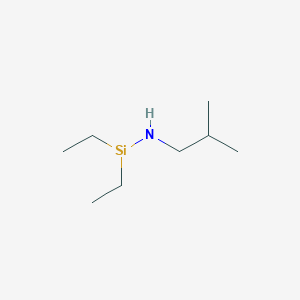 molecular formula C8H20NSi B14349673 CID 13256003 