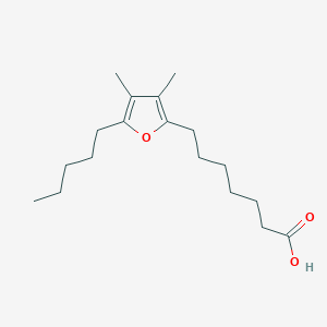 7-(3,4-Dimethyl-5-pentylfuran-2-YL)heptanoic acid