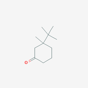 3-tert-Butyl-3-methylcyclohexan-1-one