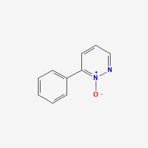 molecular formula C10H8N2O B14349736 1-Oxo-6-phenyl-1lambda~5~-pyridazine CAS No. 90842-12-9