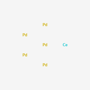 molecular formula CePd5 B14349740 Cerium--palladium (1/5) CAS No. 90314-60-6