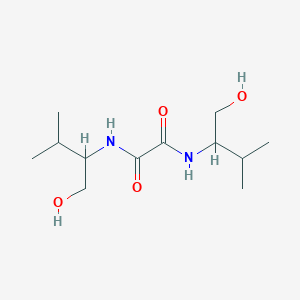 Ethanediamide, N,N'-bis[1-(hydroxymethyl)-2-methylpropyl]-