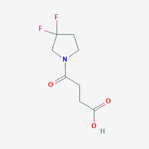 4-(3,3-Difluoropyrrolidin-1-yl)-4-oxobutanoic acid