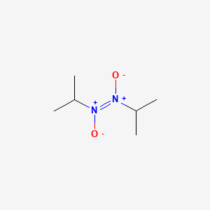 molecular formula C6H14N2O2 B14349830 (E)-oxido-[oxido(propan-2-yl)azaniumylidene]-propan-2-ylazanium CAS No. 92670-22-9